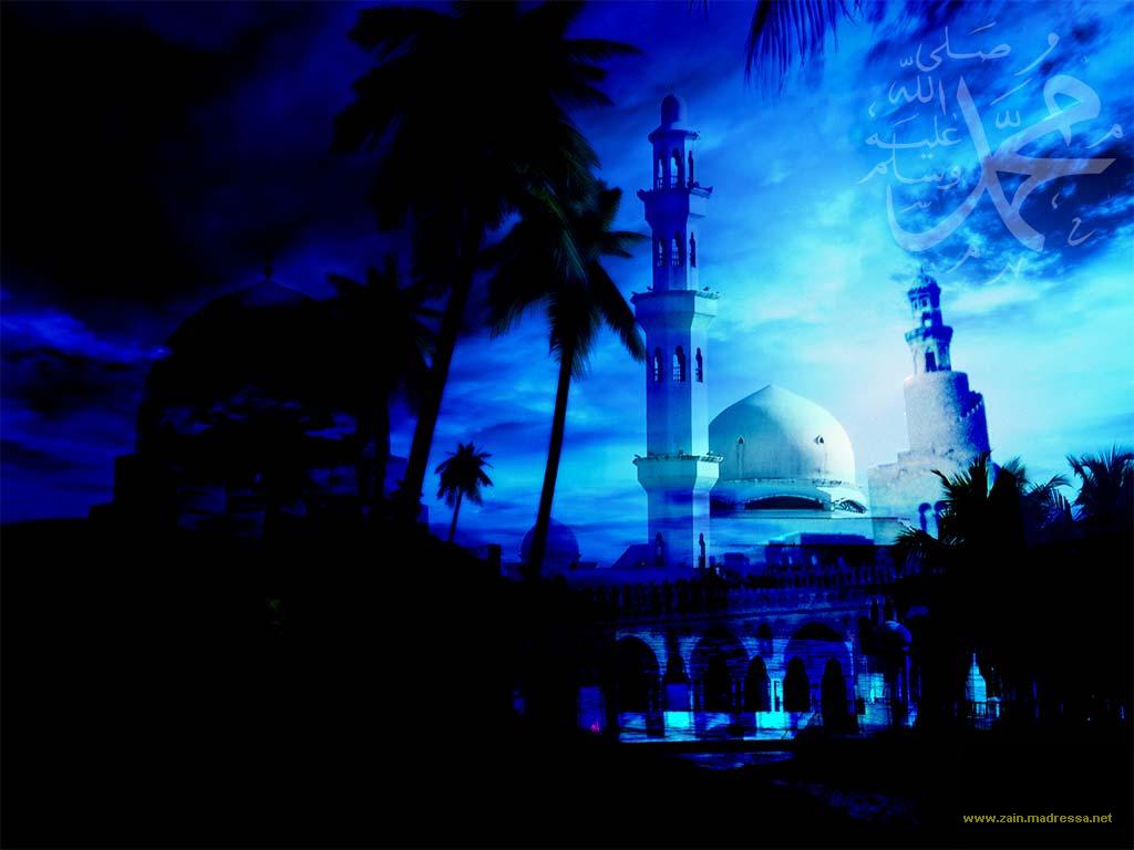 Tags: beautiful islamic wallpaper, world beautiful mosque image, blue scree